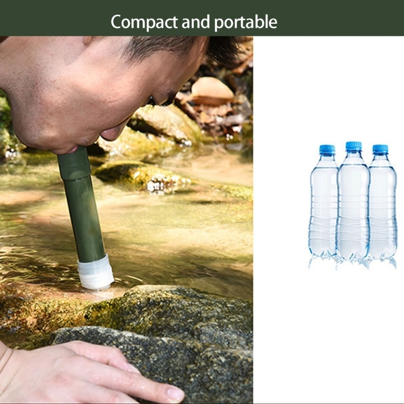 Water Filter Straw - Filtro acqua per campeggio, escursionismo e