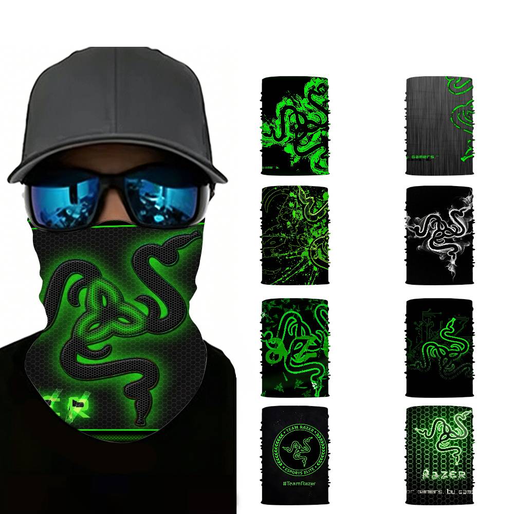 Outdoor Adventure Logo - Maschera multifunzionale antivento e traspirante con