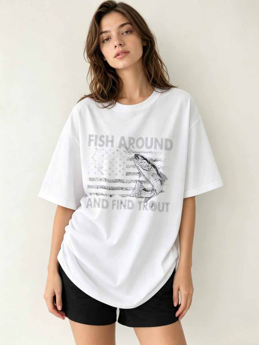 Outdoor Adventure Resorts - T-Shirt con Tecnologia di Protezione UV