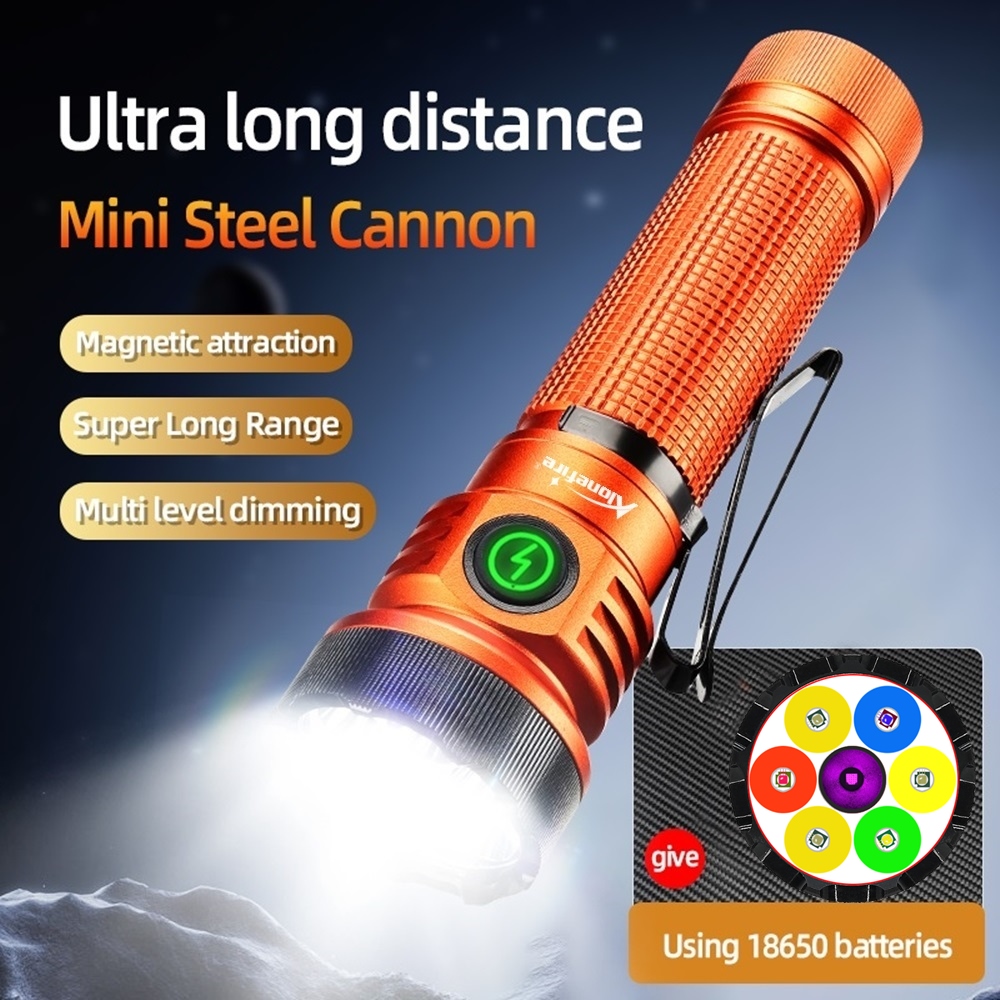 Outdoor Adventure Uva - 7xLED ad alta luminosità bianco rosso