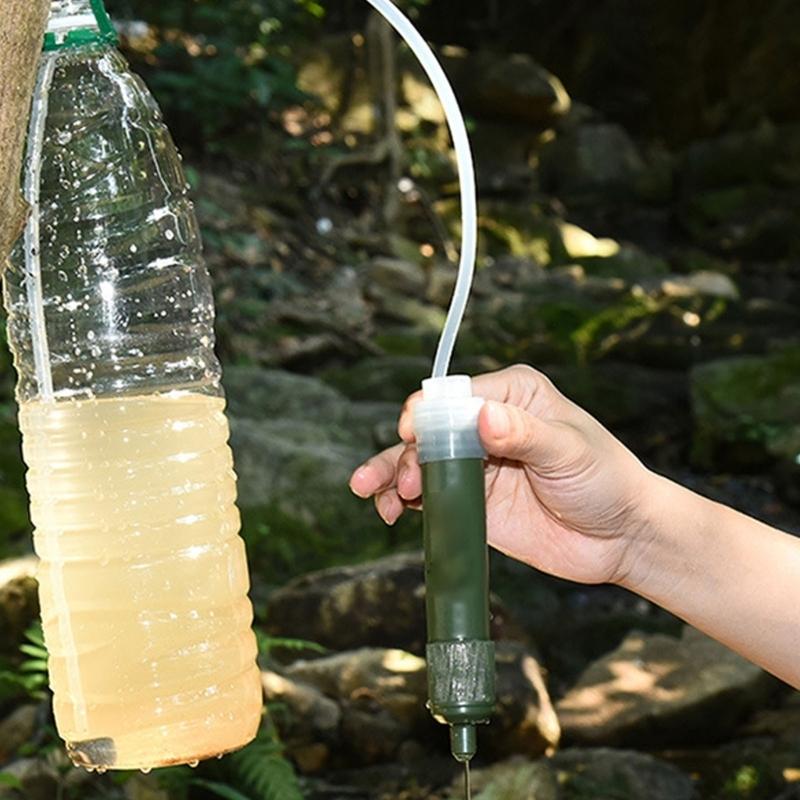 Filtro acqua per campeggio, es - Water Filter Straw recensione e prezzo