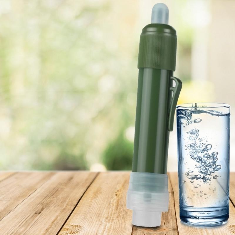 Filtro acqua per campeggio, es - Water Filter Straw recensione e prezzo