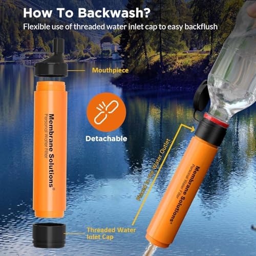 Filtro d'acqua Pro 6L Camo Gra - Water Filter Straw recensione e prezzo
