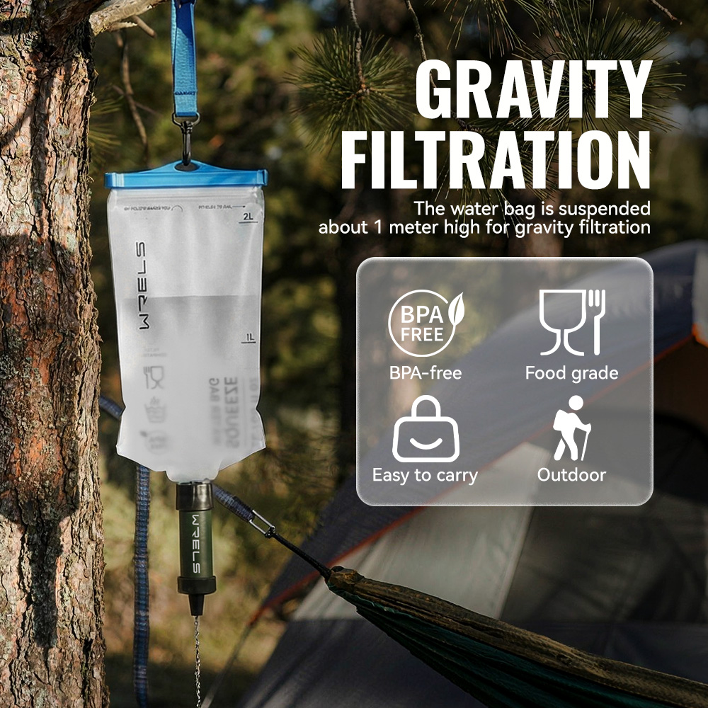 WERLS Filtro d'Acqua Personale - Water Filter Straw recensione e prezzo