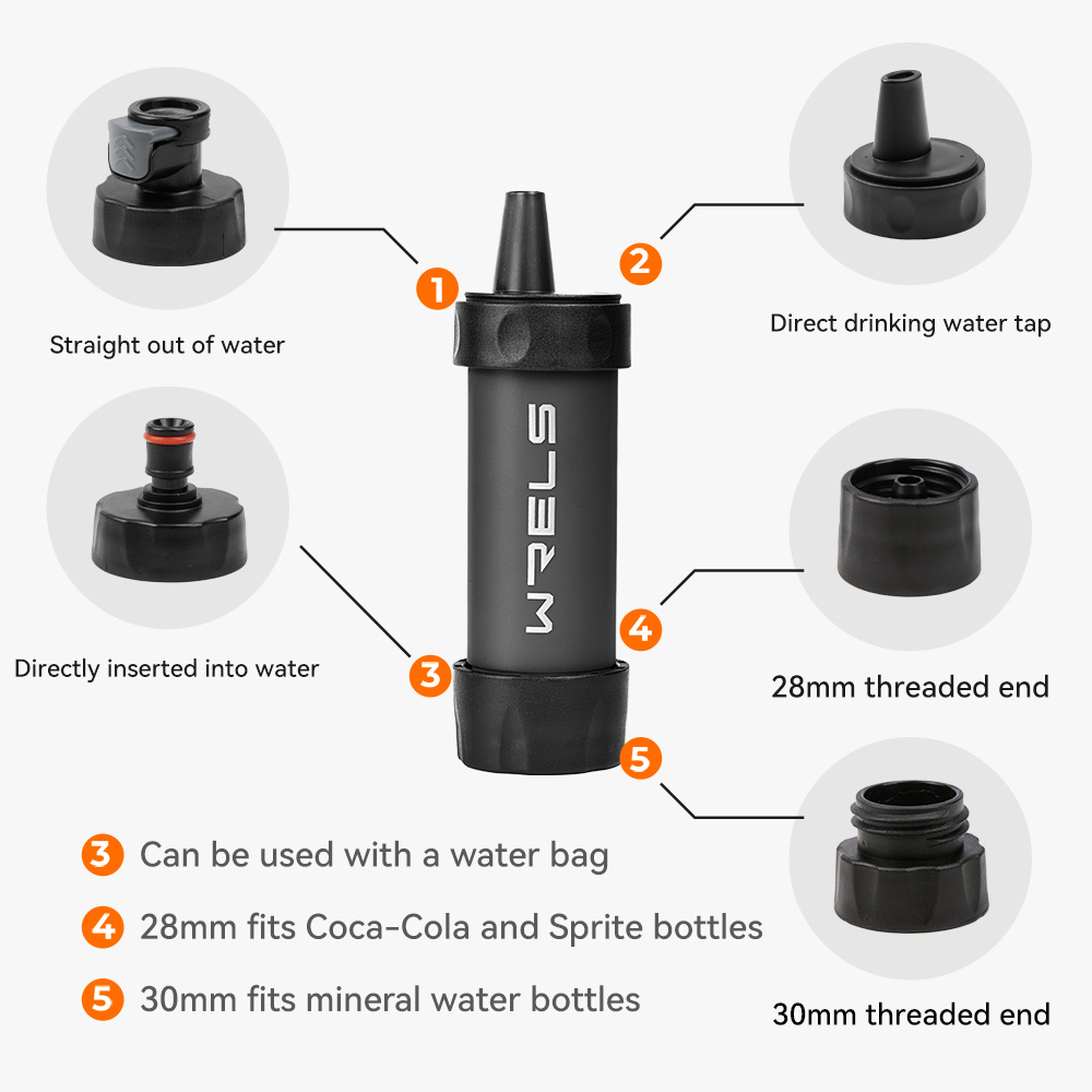 WERLS Filtro d'Acqua Personale - Water Filter Straw recensione e prezzo