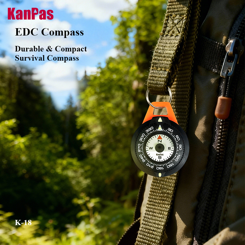 Bussola Mini EDC KANPAS, Busso - Outdoor Adventure Gear recensione e prezzo