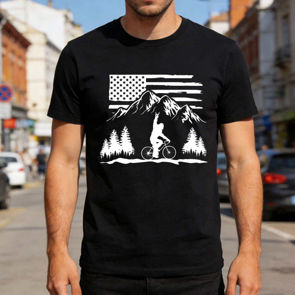 T-shirt da uomo con bandiera U - Outdoor Adventure Usa recensione e prezzo