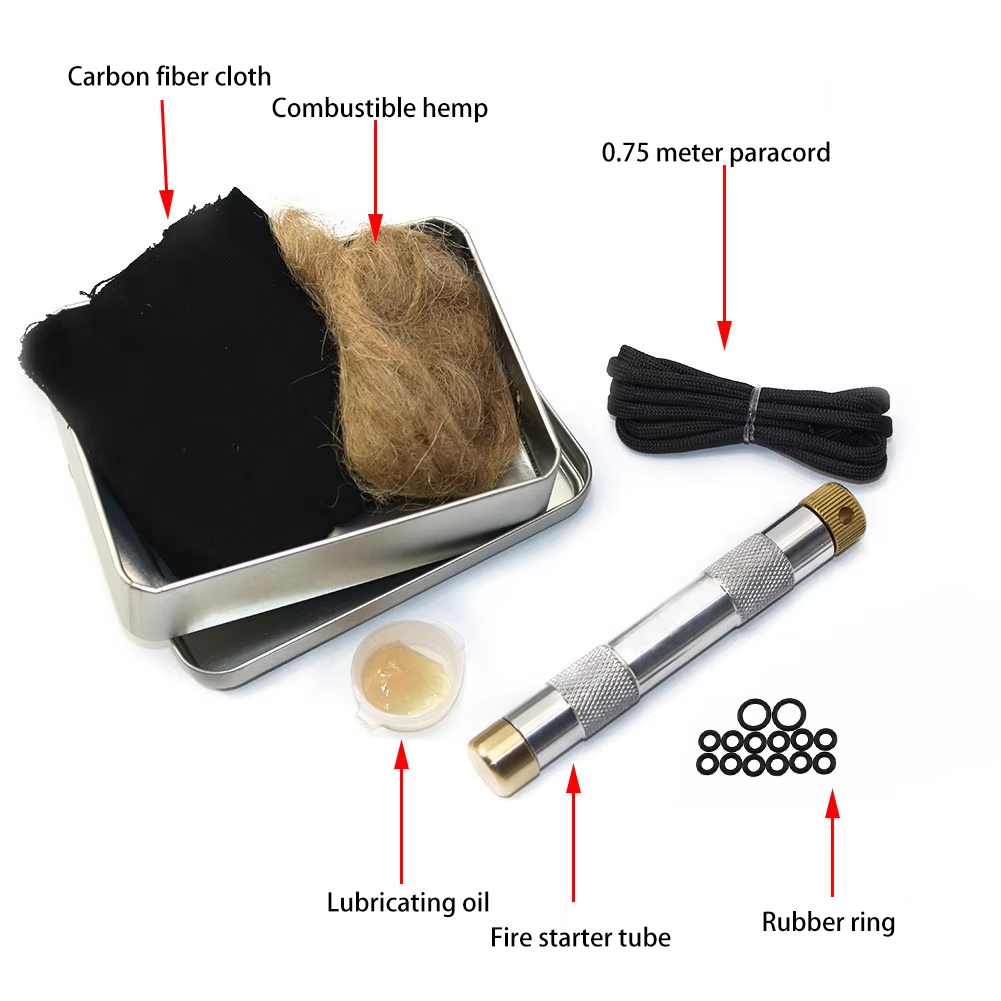 Accenditore a Pistone per Camp - Fire Piston Starter recensione e prezzo