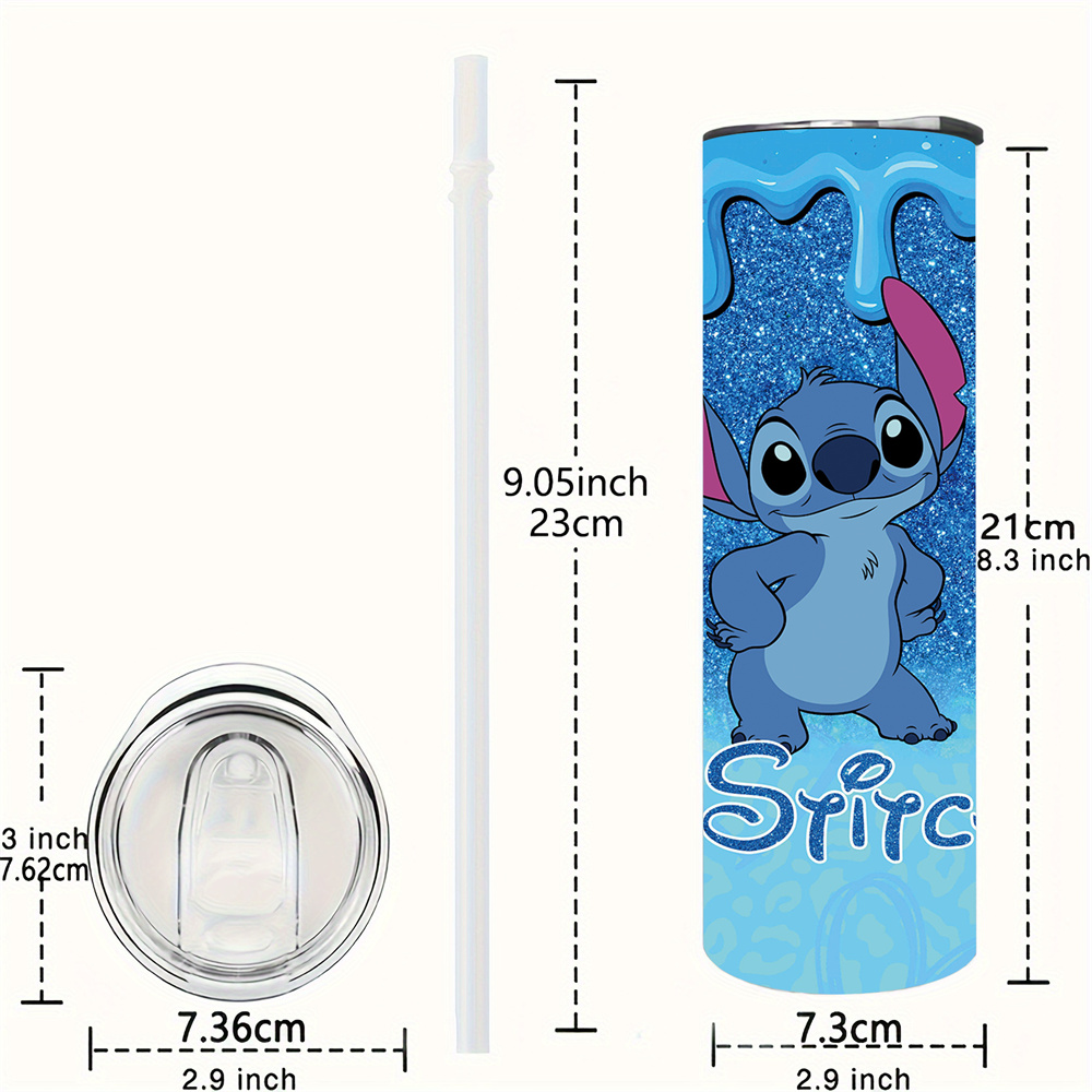 1 pezzo Tumbler Disney Stitch  - Water Filter Straw recensione e prezzo